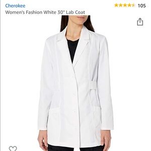 White lab coat